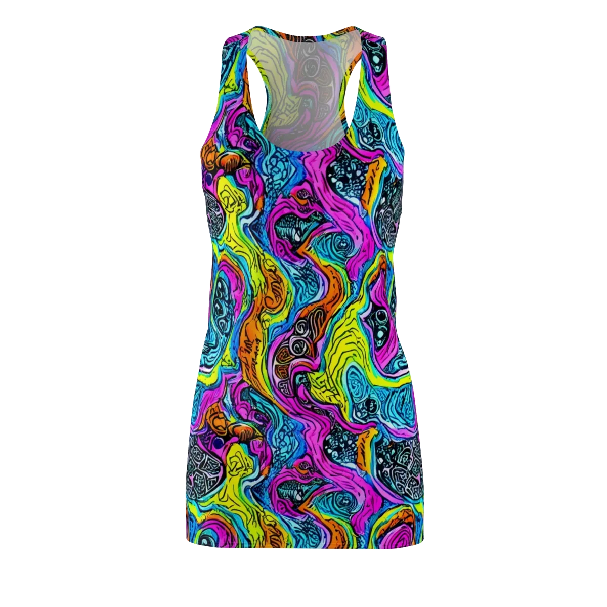 Prism Reef on Racerback Dress — Front