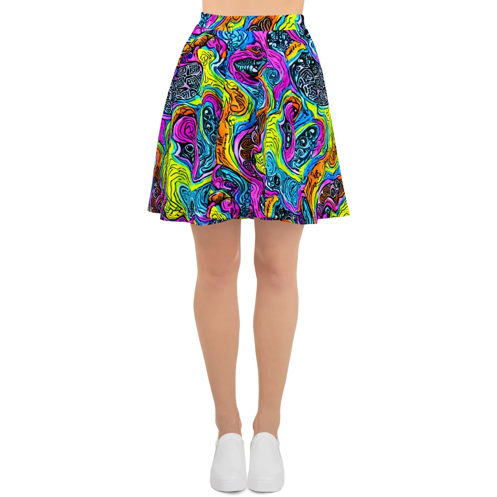 Prism Reef on Skater Skirt — Front