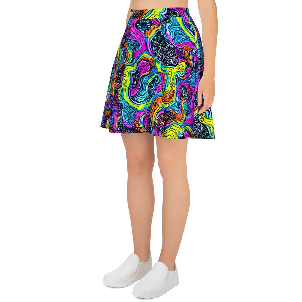 Prism Reef on Skater Skirt — Left