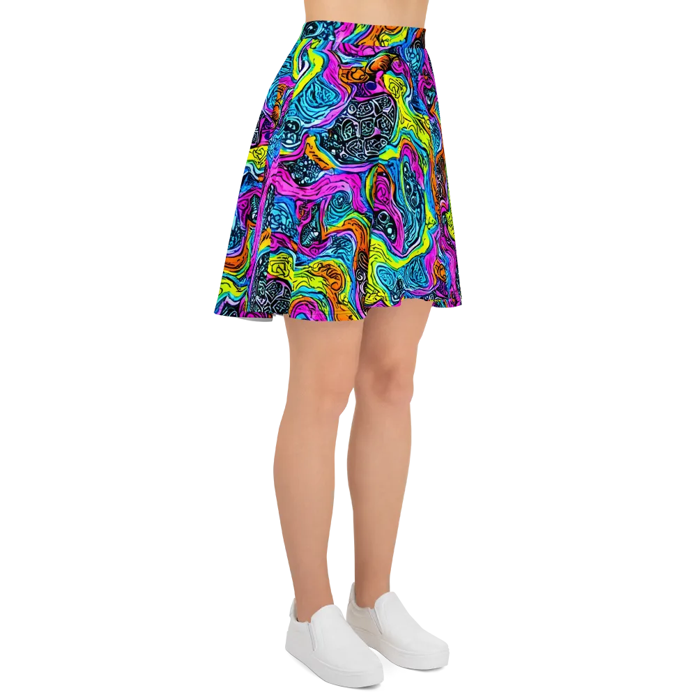 Prism Reef on Skater Skirt — Right