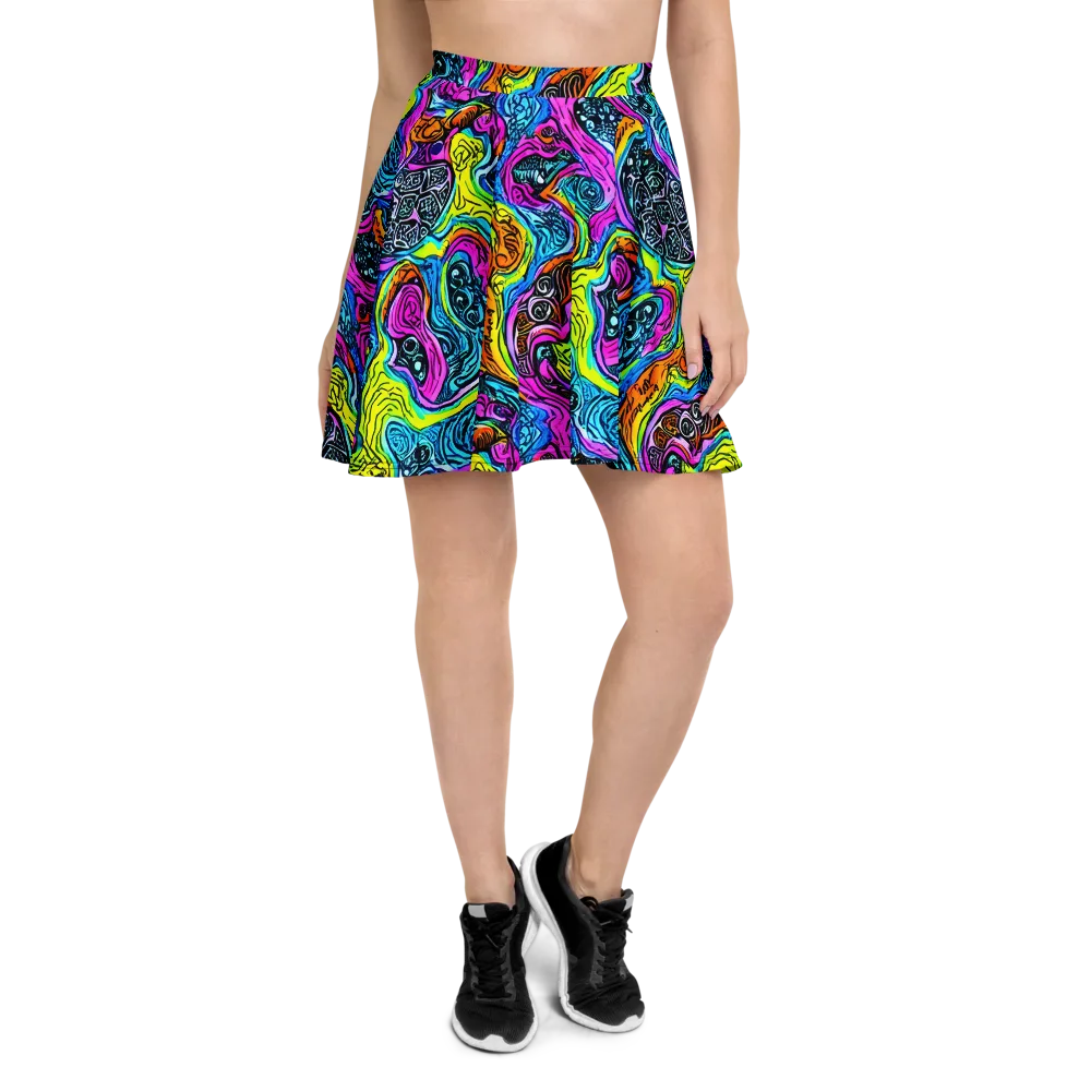 Prism Reef on Skater Skirt — Front