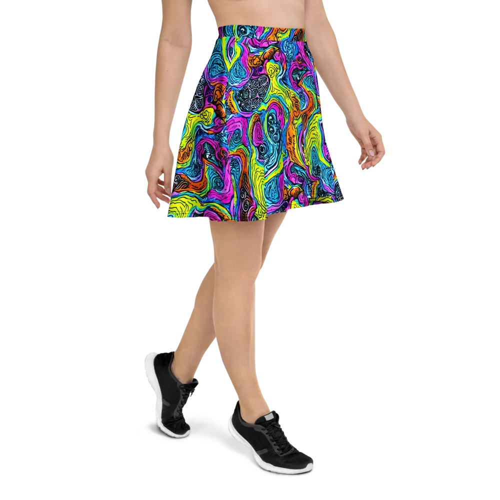 Prism Reef on Skater Skirt — Right