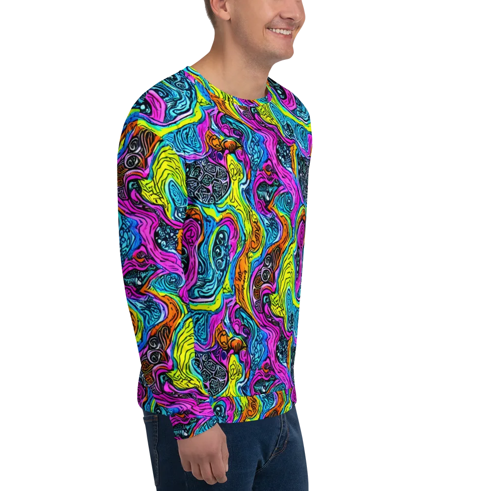 Prism Reef on Sweatshirt — Right Front
