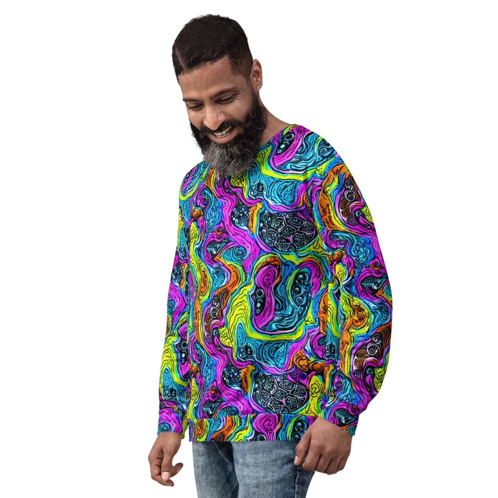 Prism Reef on Sweatshirt — Left Front