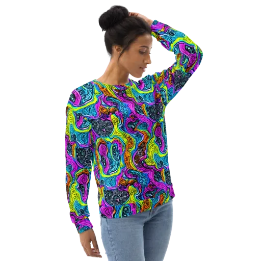 Prism Reef on a Sweatshirt