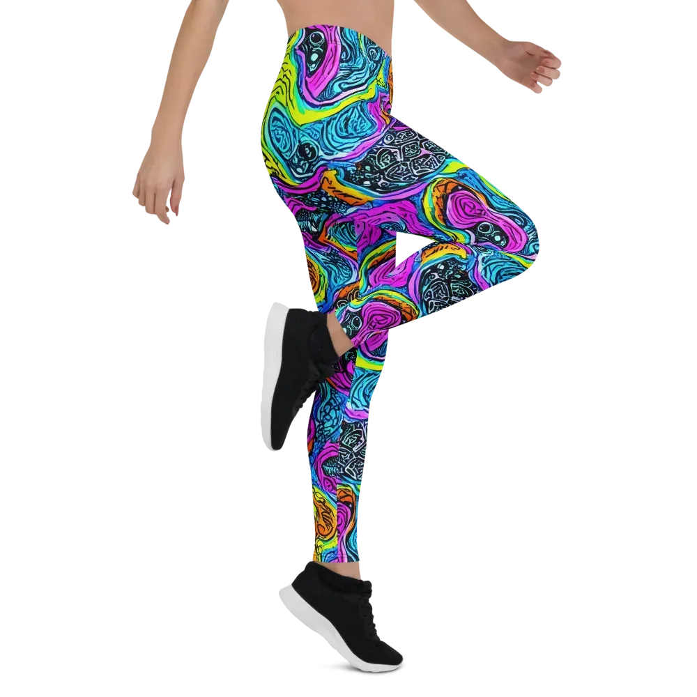 Prism Reef on Leggings — Right