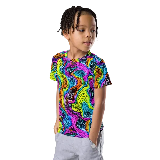 Prism Reef on a Kids Crew Neck T-Shirt
