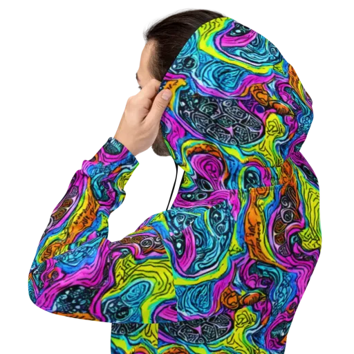 Prism Reef on a Hoodie