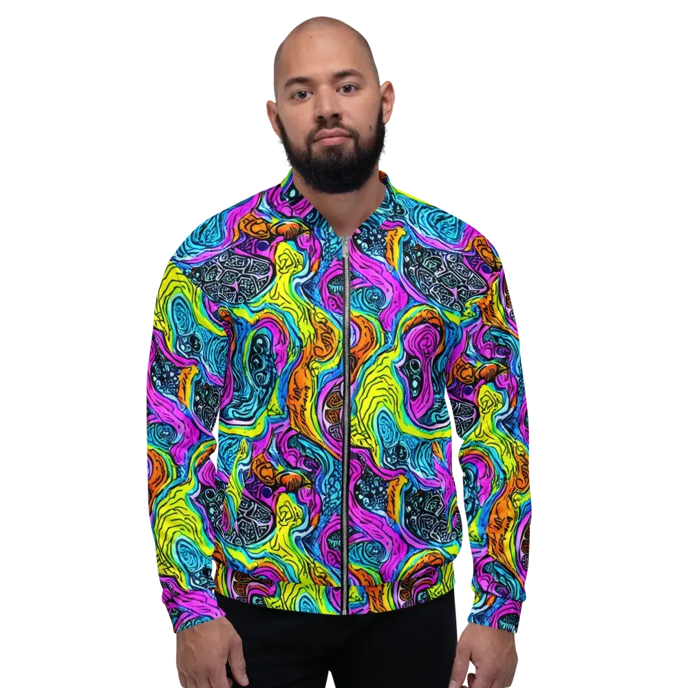 Prism Reef on Bomber Jacket — Front