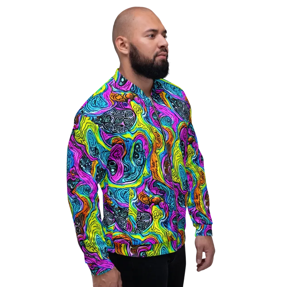 Prism Reef on Bomber Jacket — Right