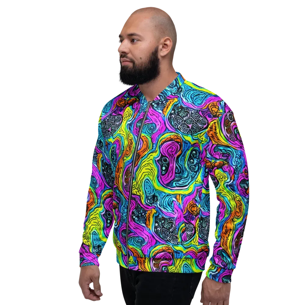 Prism Reef on Bomber Jacket — Left