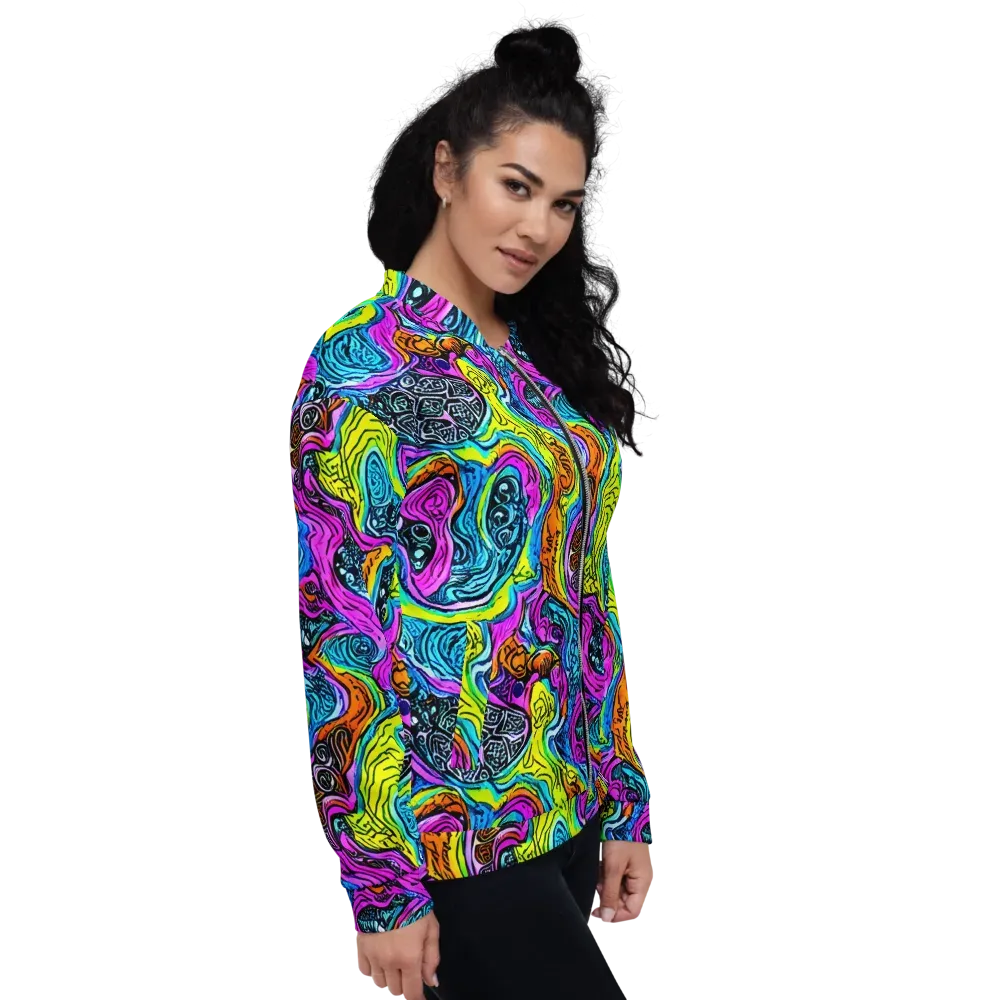 Prism Reef on Bomber Jacket — Right