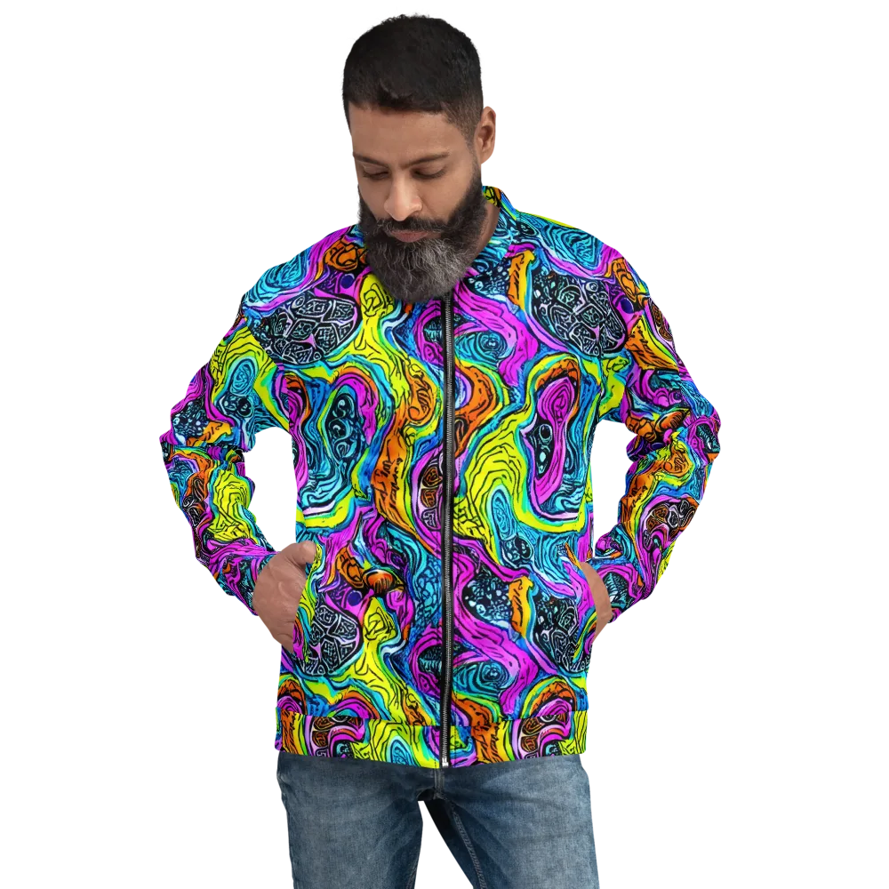 Prism Reef on Bomber Jacket — Front