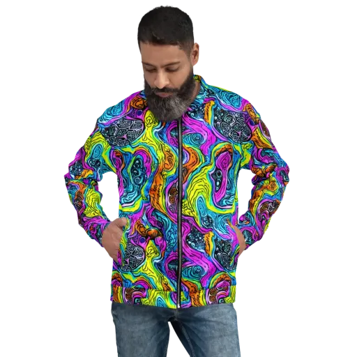 Prism Reef on a Bomber Jacket