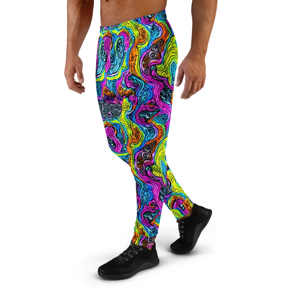 Prism Reef on Men's Joggers — Left