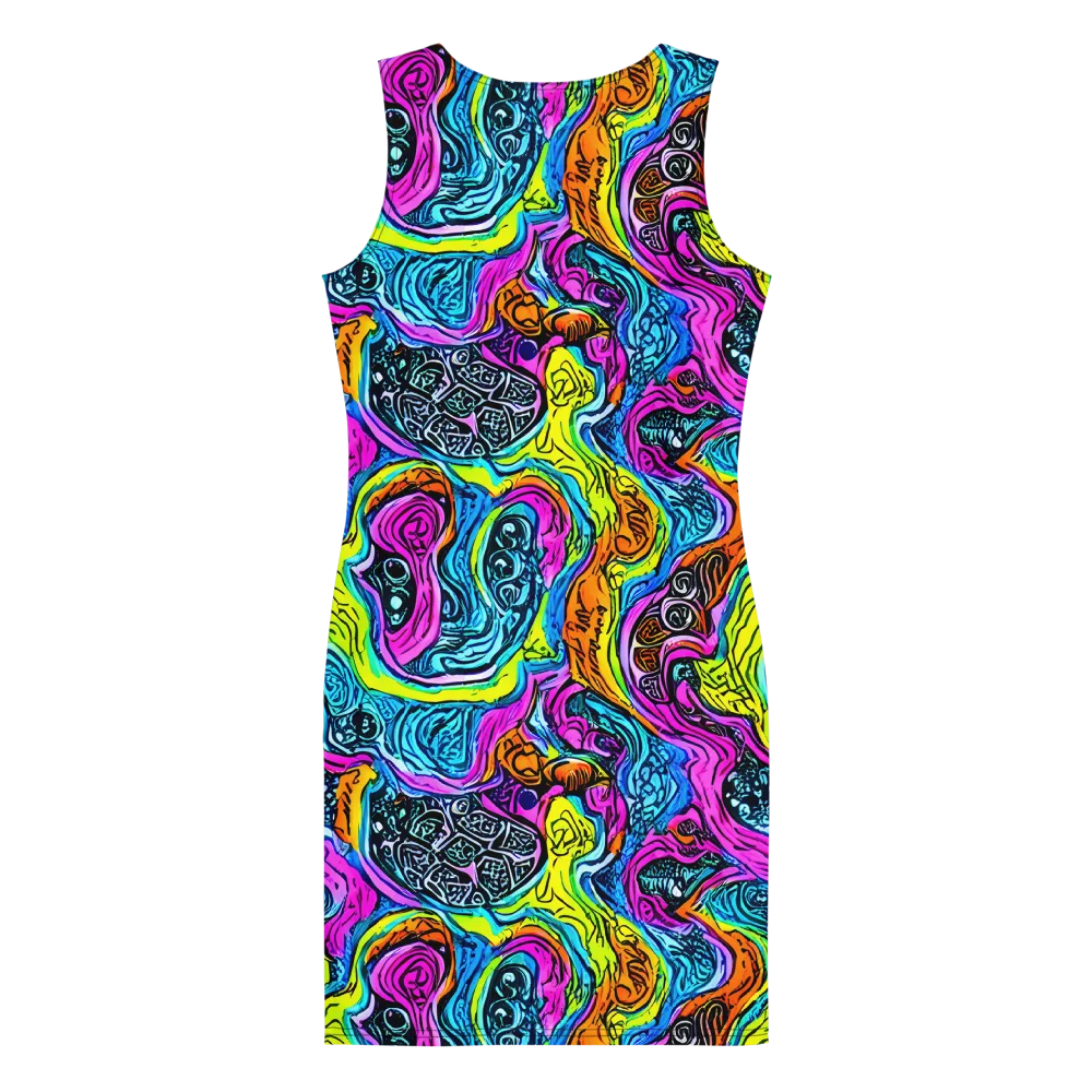 Prism Reef on Bodycon Dress — Back
