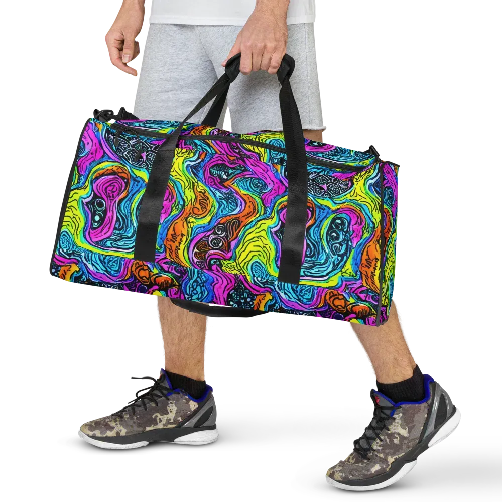 Prism Reef on Duffle Bag — Front
