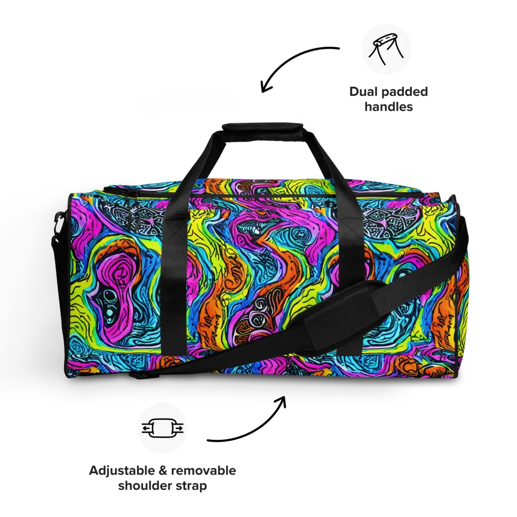 Prism Reef on Duffle Bag — Front