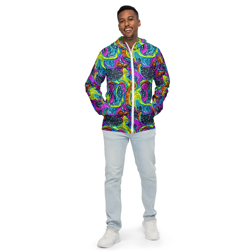 Prism Reef on Men's Windbreaker — Front