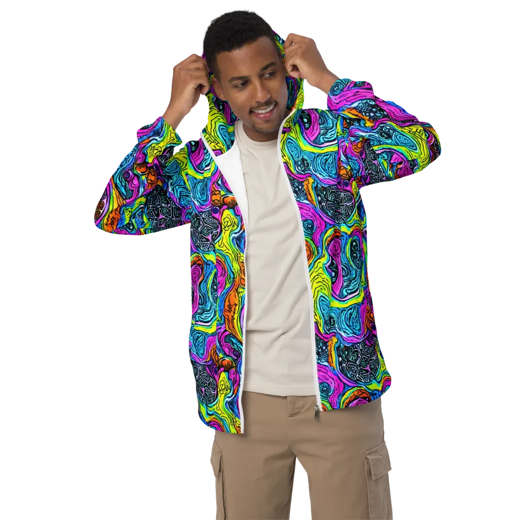 Prism Reef on Men's Windbreaker — Front