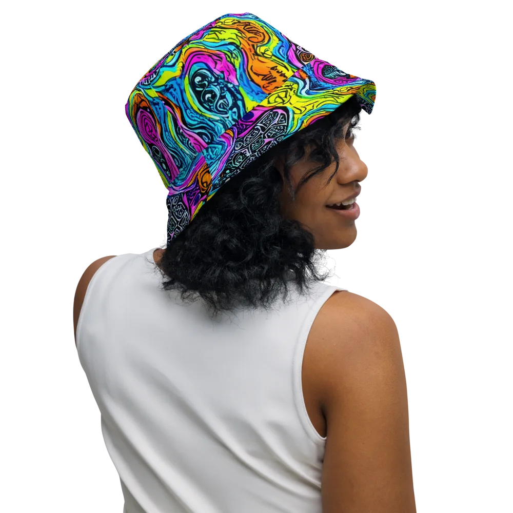 Prism Reef on Reversible Bucket Hat — Right Outside