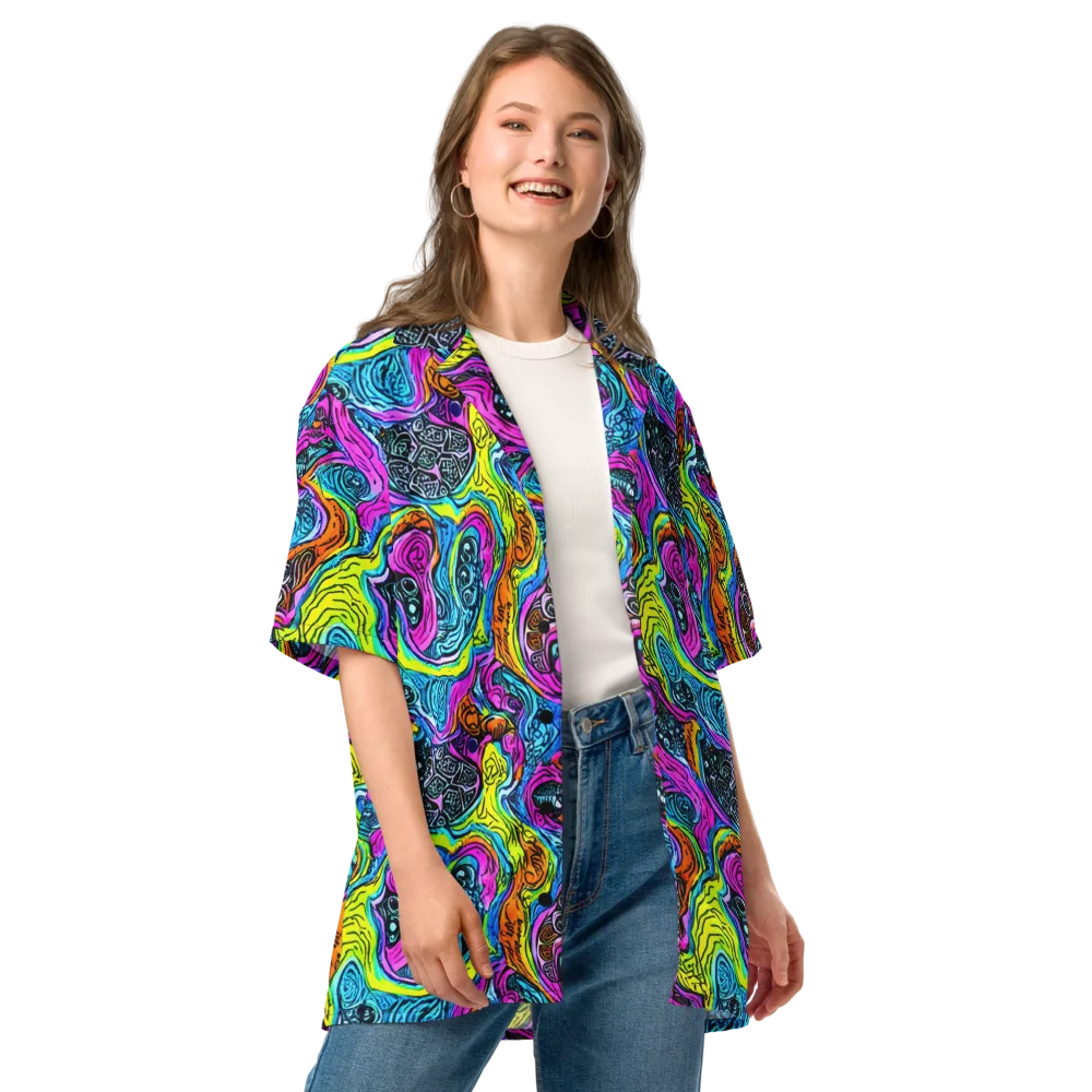 Prism Reef on Button Shirt — Front