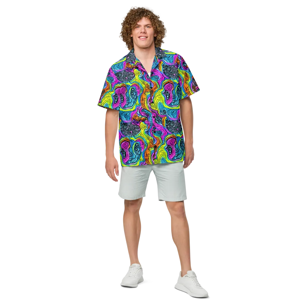 Prism Reef on Button Shirt — Front