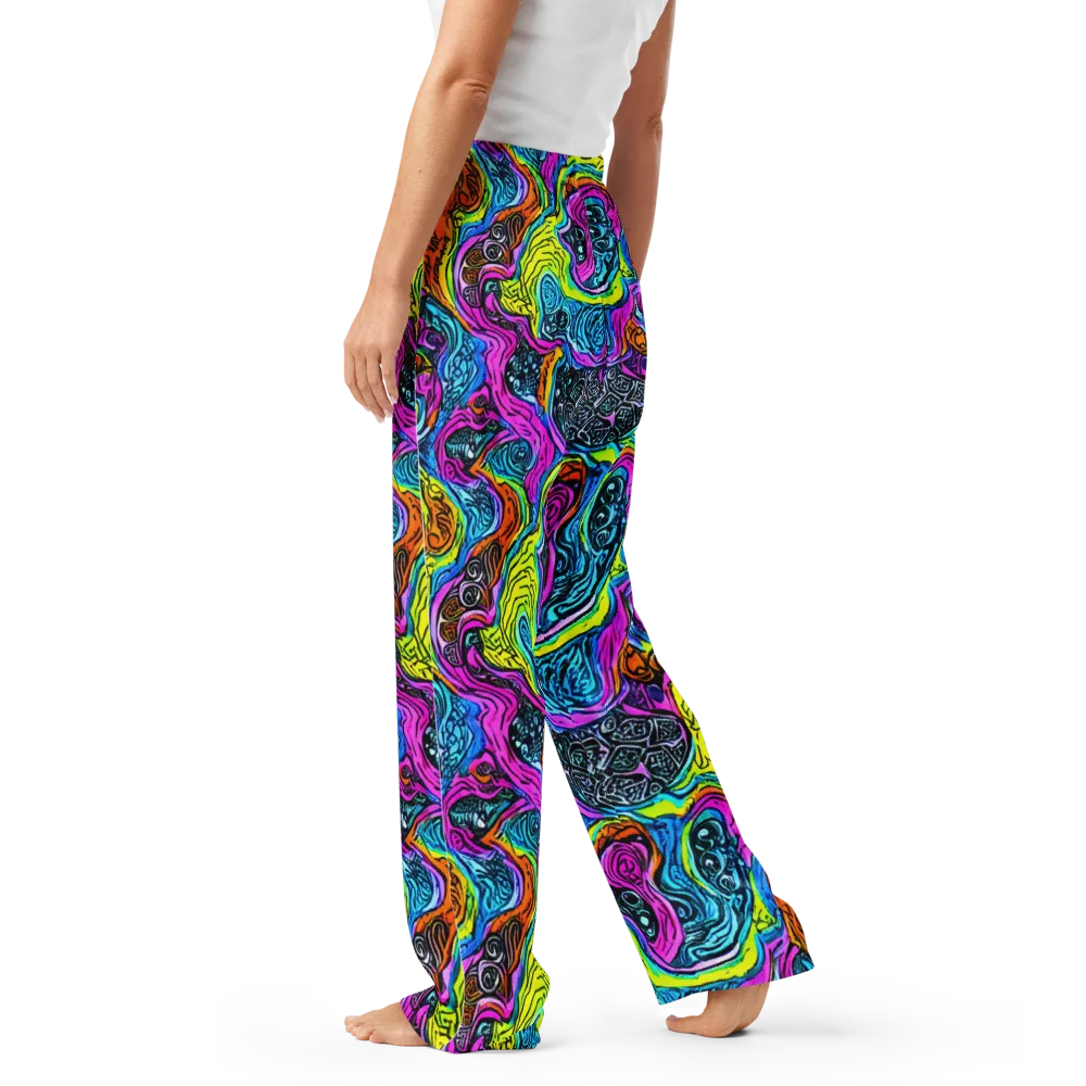 Prism Reef on Women's Pajama Pants — Left