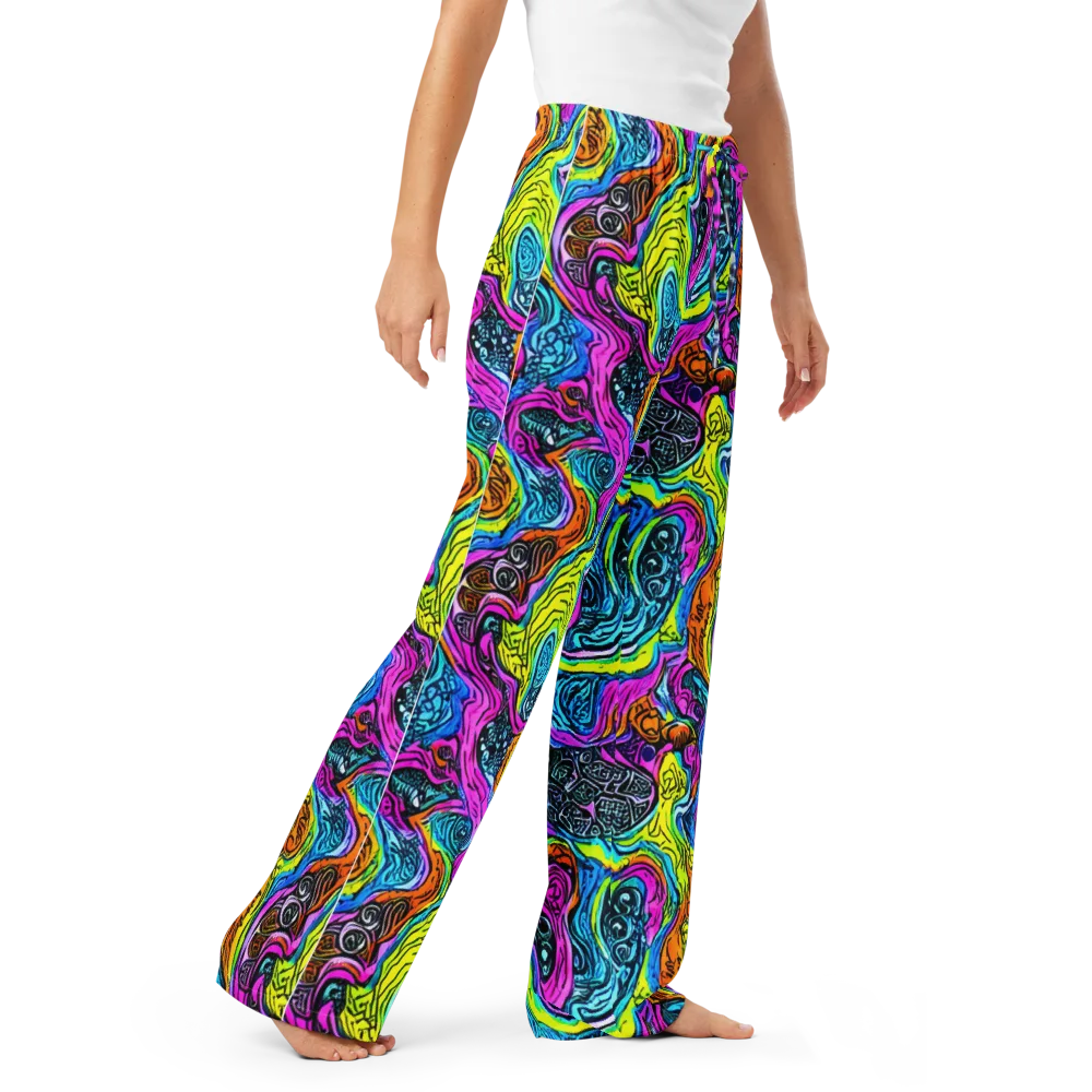 Prism Reef on Women's Pajama Pants — Right Front