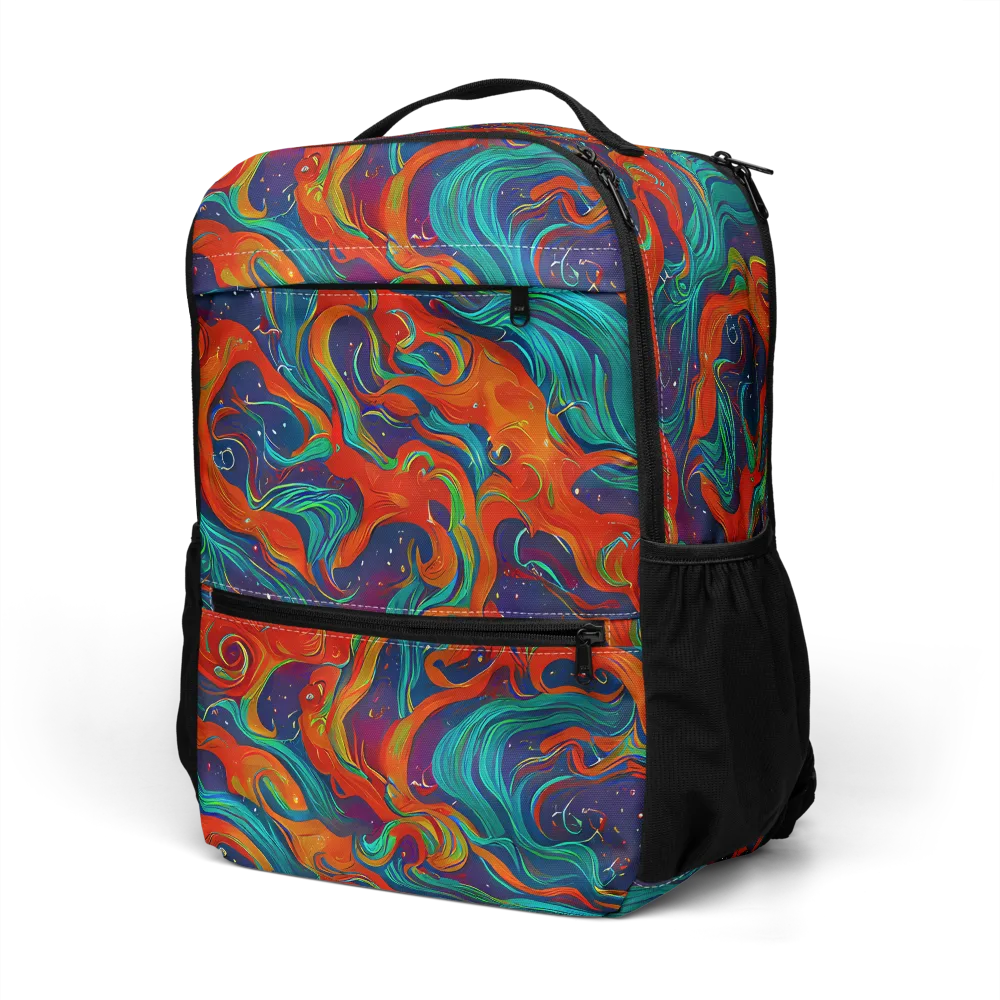 Aurora Furnace on Utility Backpack — Left Front