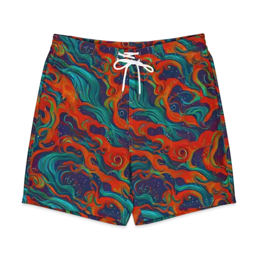 Aurora Furnace on a Men's Board Shorts