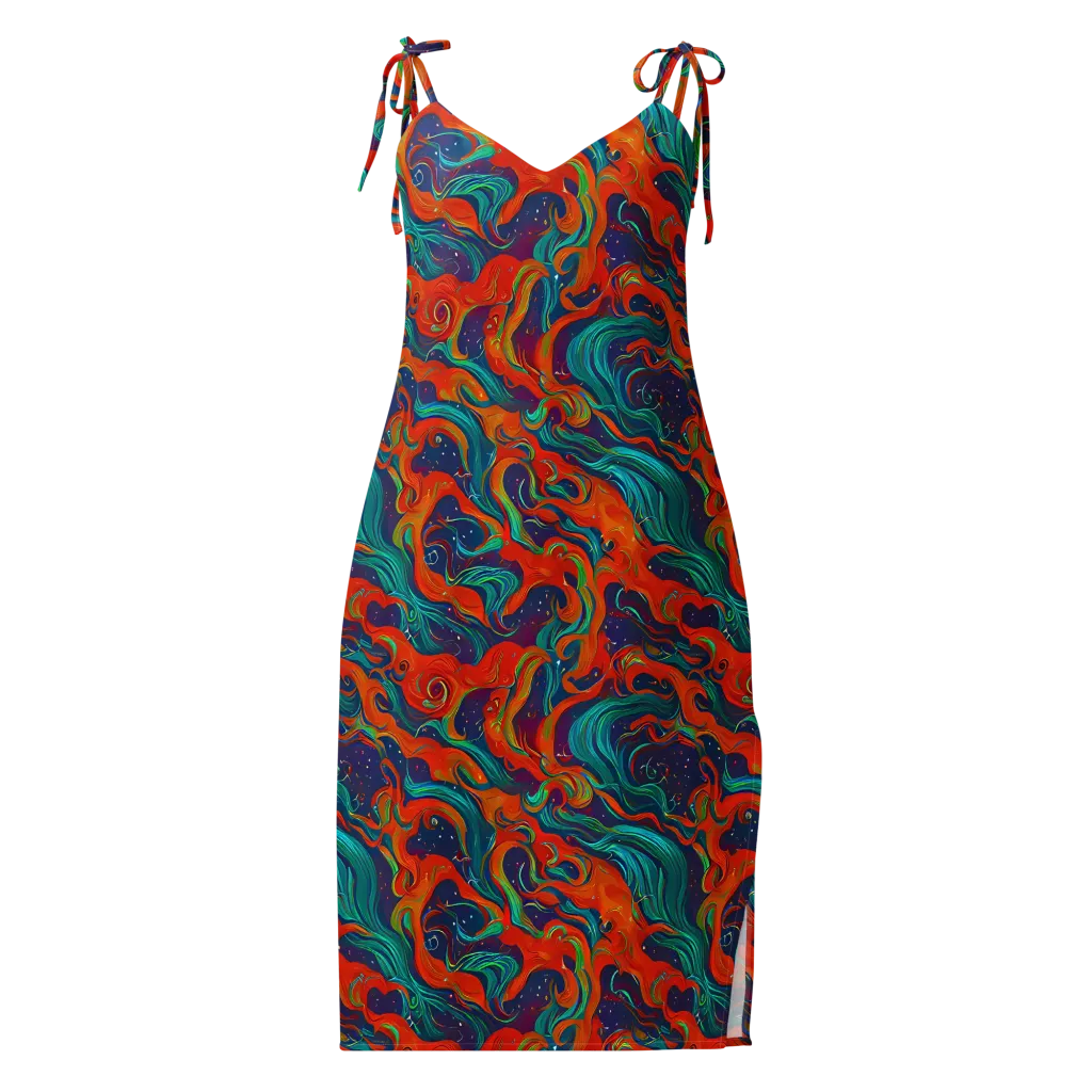 Aurora Furnace on Slip Dress — Front