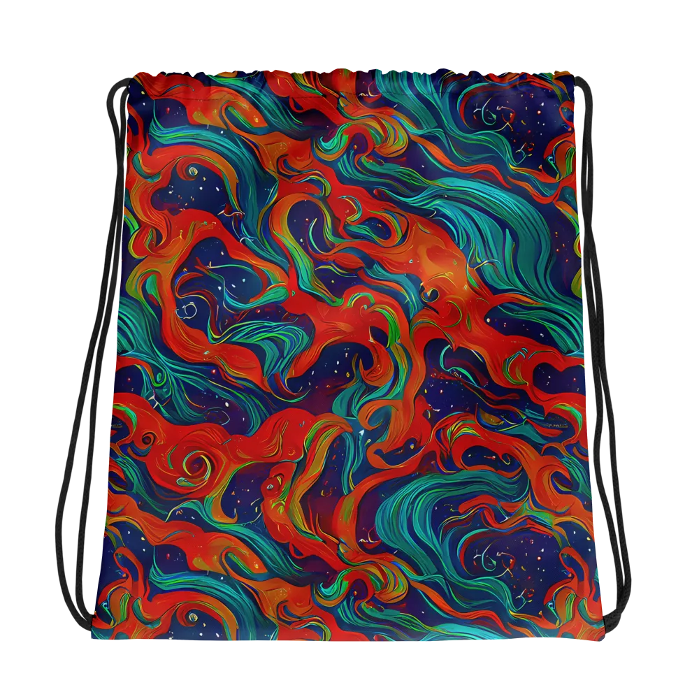Aurora Furnace on Drawstring Bag — Photo