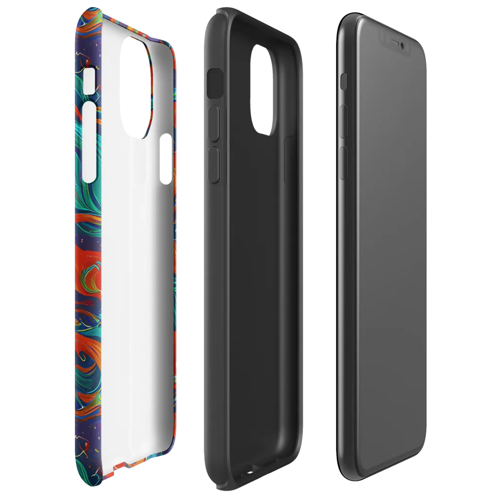 Aurora Furnace on Tough Case for iPhone® — Right