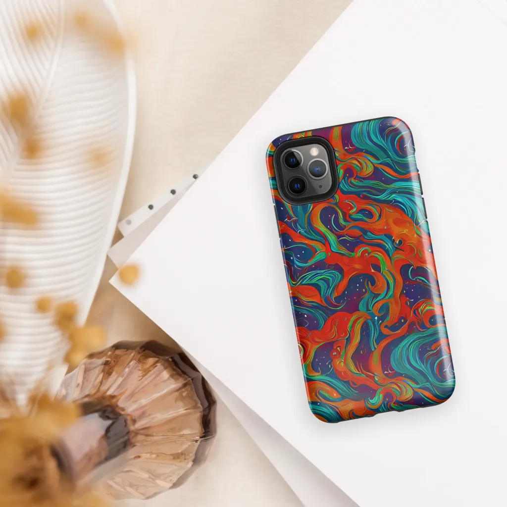 Aurora Furnace on Tough Case for iPhone® — Front