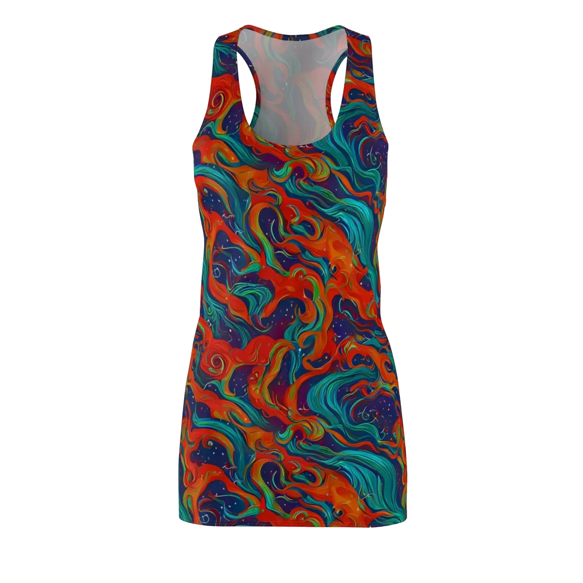 Aurora Furnace on Racerback Dress — Front