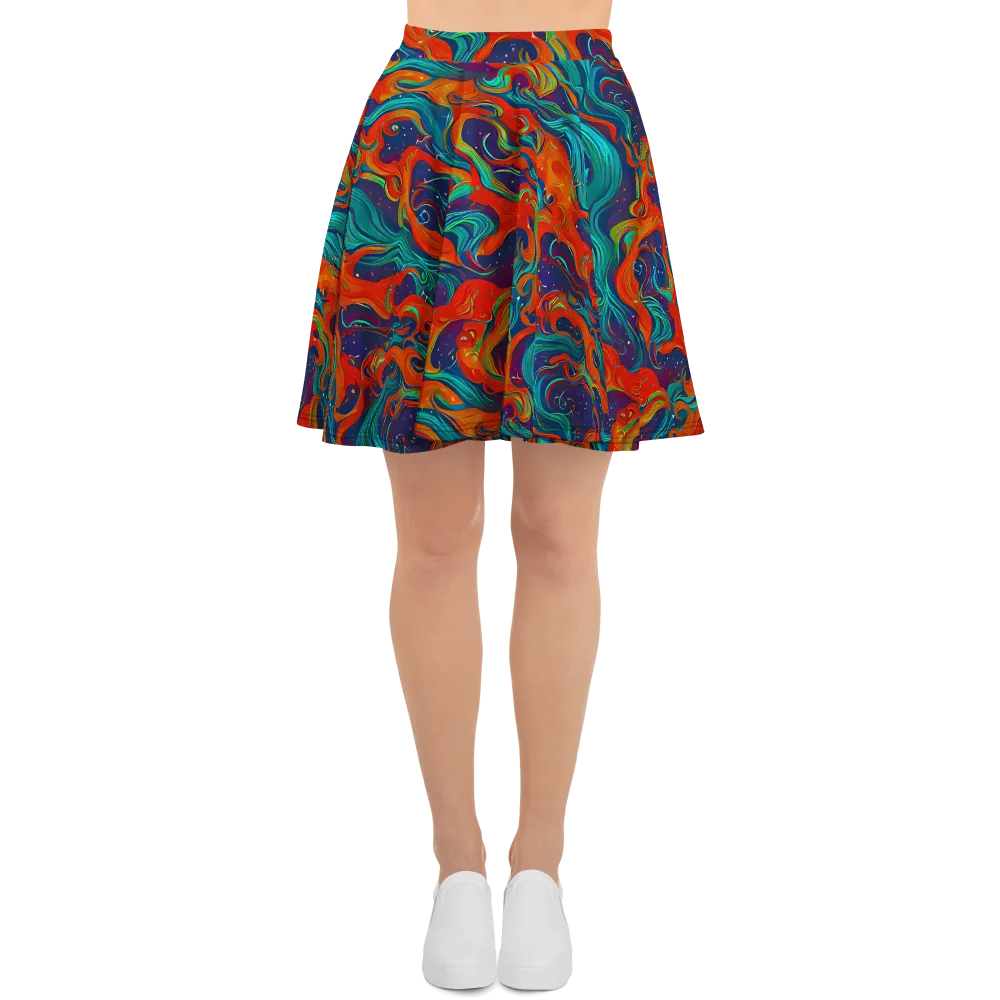 Aurora Furnace on Skater Skirt — Front