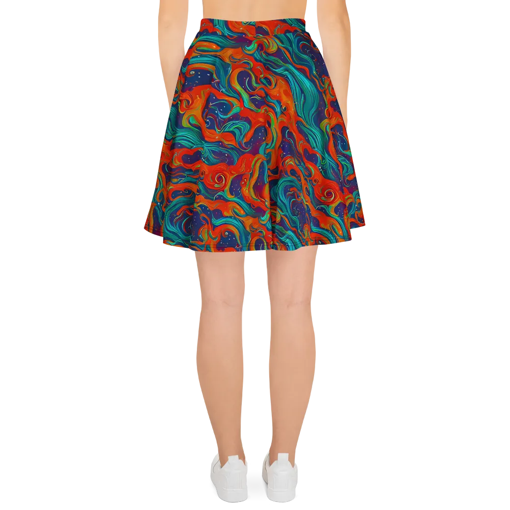 Aurora Furnace on Skater Skirt — Back