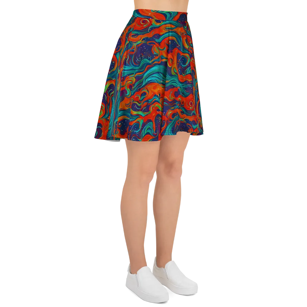 Aurora Furnace on Skater Skirt — Right