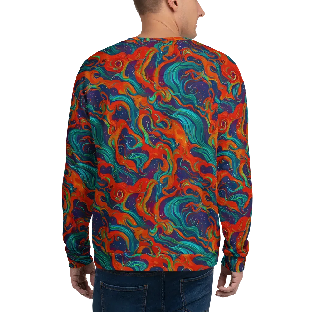 Aurora Furnace on Sweatshirt — Back