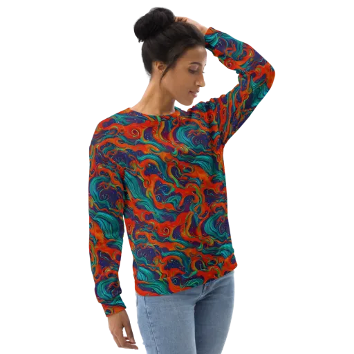 Aurora Furnace on a Sweatshirt