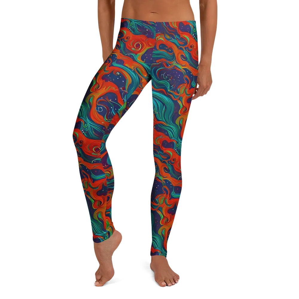 Aurora Furnace on Leggings — Front