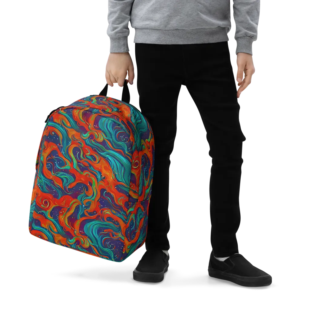Aurora Furnace on Minimalist Backpack — Zoomed-in