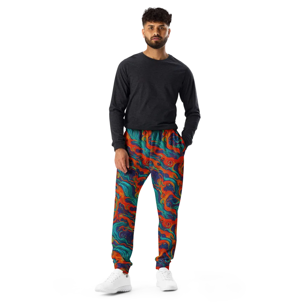 Aurora Furnace on Men's Joggers — Front