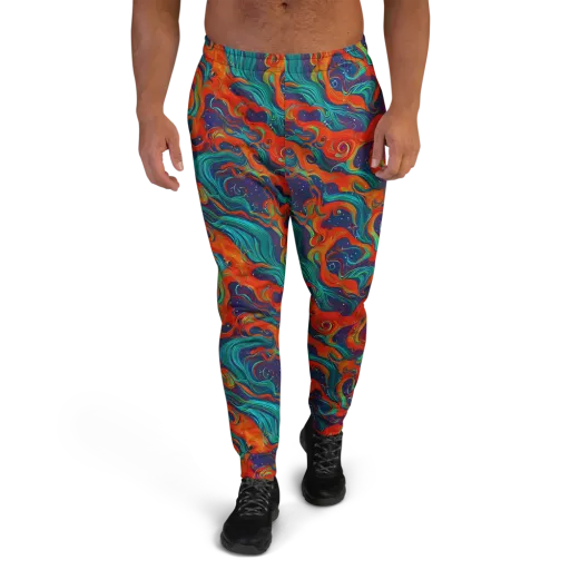Aurora Furnace on a Men's Joggers
