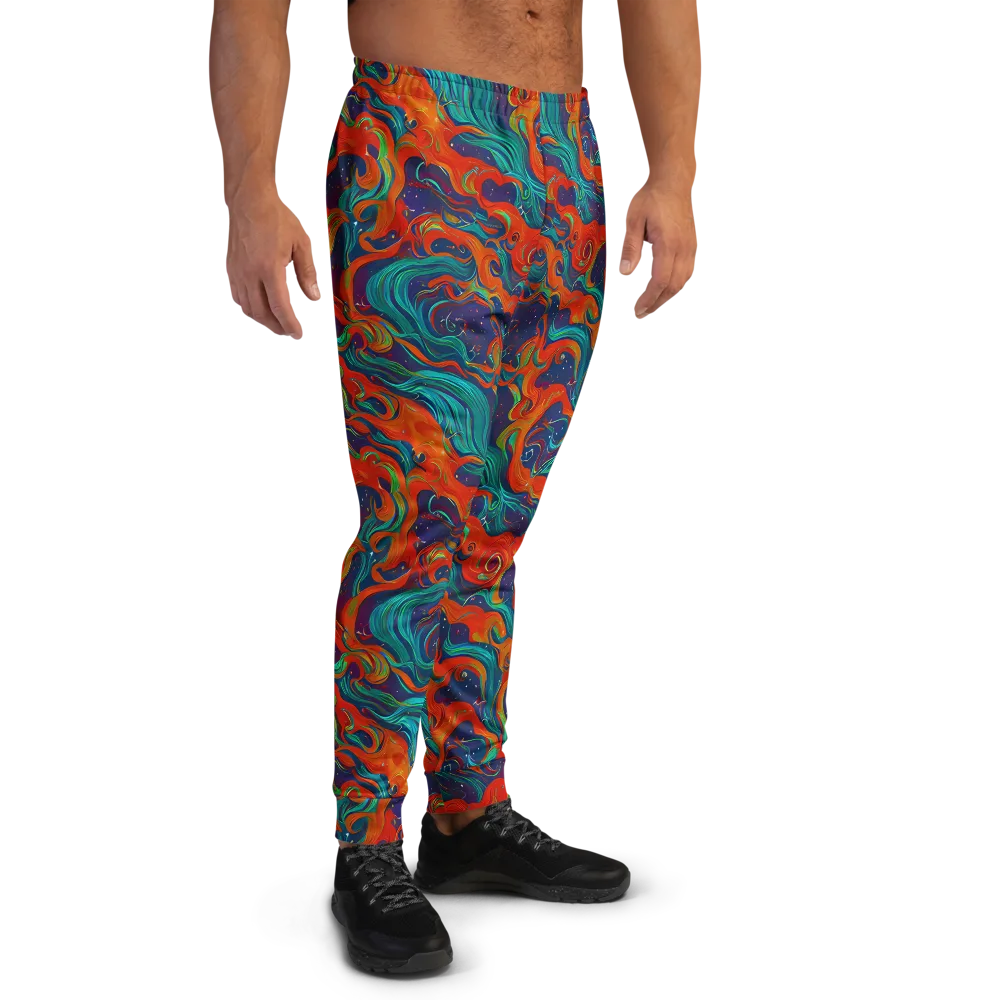 Aurora Furnace on Men's Joggers — Right
