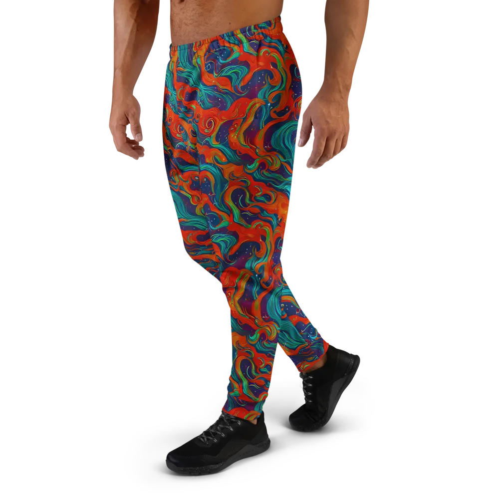 Aurora Furnace on Men's Joggers — Left