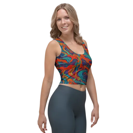 Aurora Furnace on a Crop Top