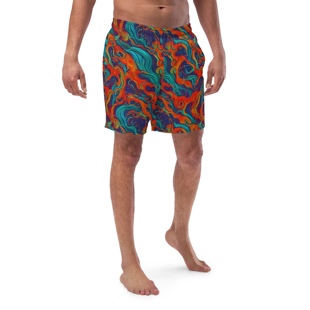 Aurora Furnace on Swim Trunks — Front