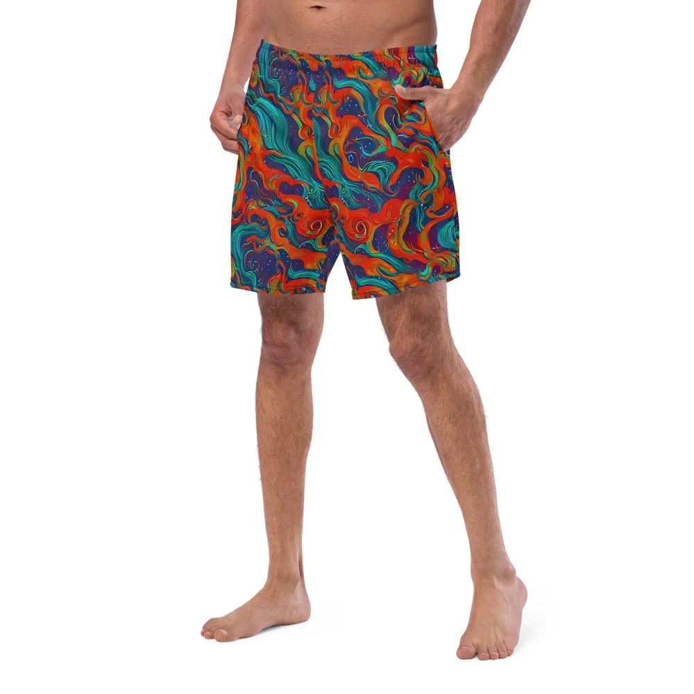 Aurora Furnace on Swim Trunks — Left Front